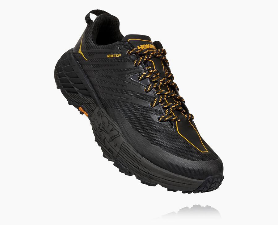 Hoka One One Speedgoat 4 Gore-Tex Trailskor Herr - Svarta - KILMD-6725